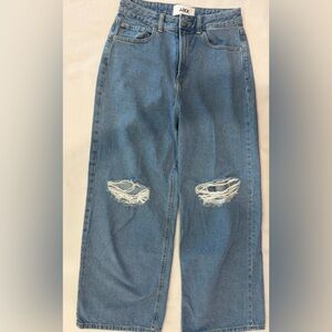JJXX Jack & Jones Wide High Waist Jeans Size 28